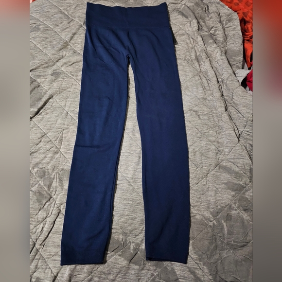 Leggings size medium/large navy blue Majora brand - Picture 2 of 3